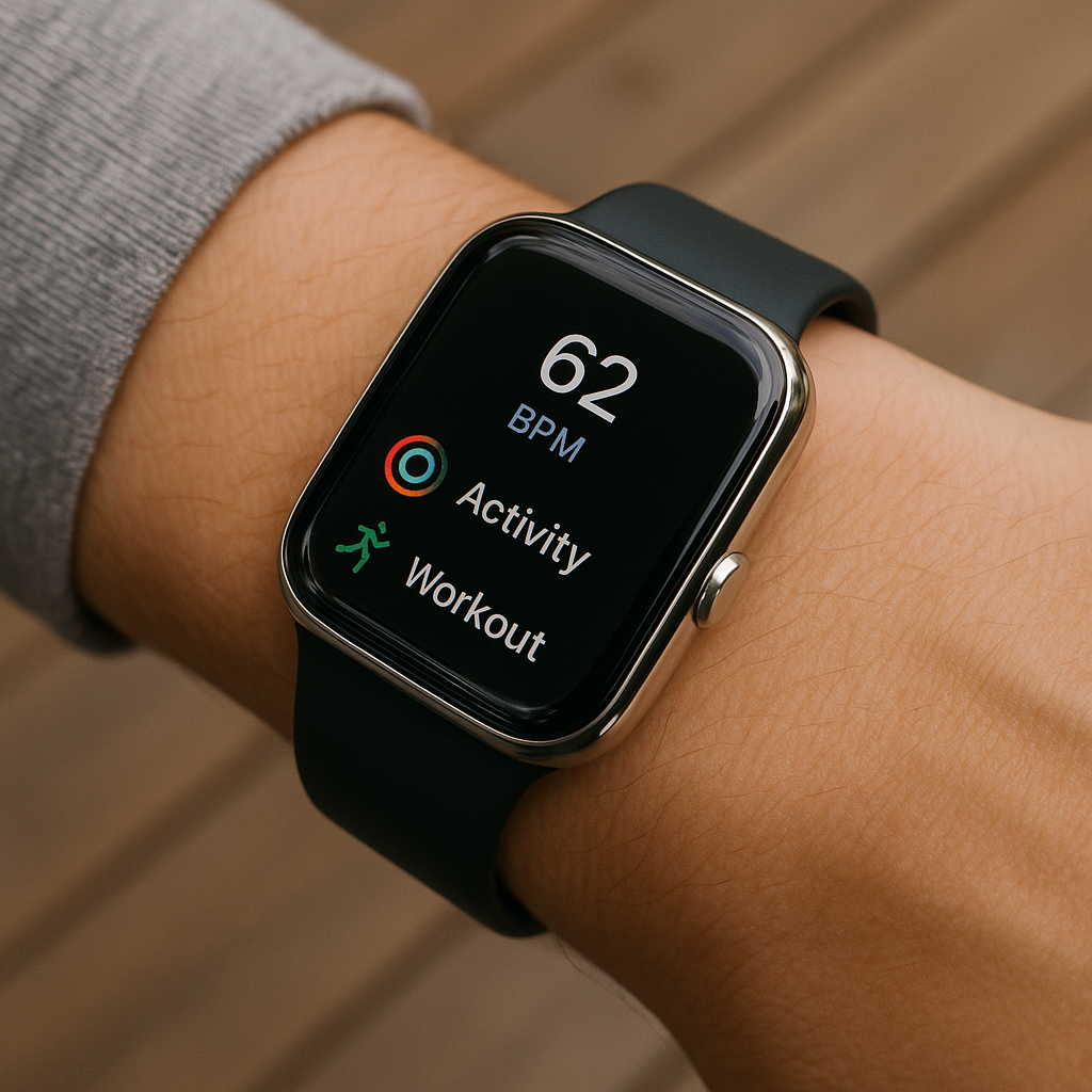 AIトレーナーを搭載したスマートウォッチの画面。この後、なぜこのアプリが2週間で使われなくなるのか、UXリサーチ手法である日記調査で解き明かします。ユーザーの日々の行動や感情の変化を追うことで、離脱の本当の原因が明らかになります