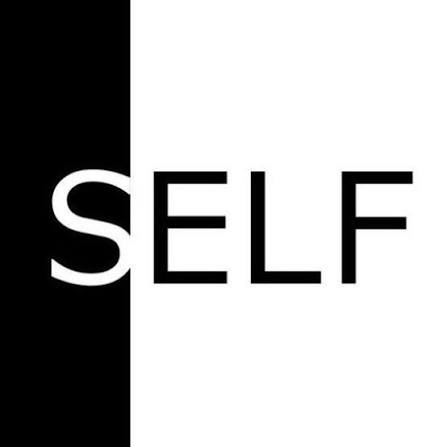 The black and white logo of Sign Bar Self in Ueno, Tokyo.